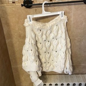 Free people off shoulder sweater